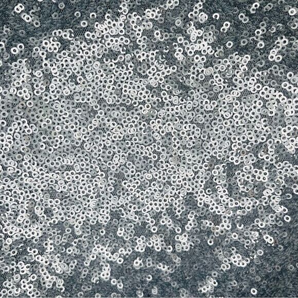 Apt 9 Long Sleeve Sequin Front Embellished Sweatshirt Grey S - Picture 6 of 10